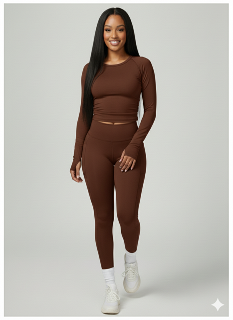 Luxe Long Sleeve Yoga Top